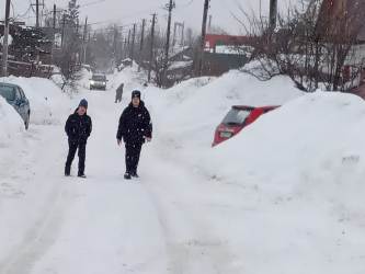 Игорь Фомин провел мониторинг состояния улиц поселка Поливановка после прошедших снегопадов